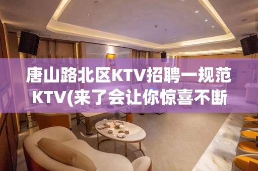 唐山路北区KTV招聘一规范KTV(来了会让你惊喜不断)