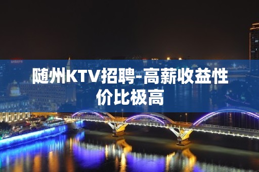 随州KTV招聘-高薪收益性价比极高