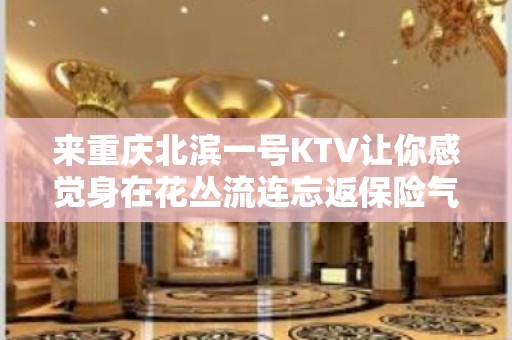 来重庆北滨一号KTV让你感觉身在花丛流连忘返保险气氛浪漫