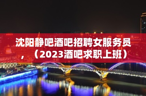 沈阳静吧酒吧招聘女服务员，（2023酒吧求职上班）