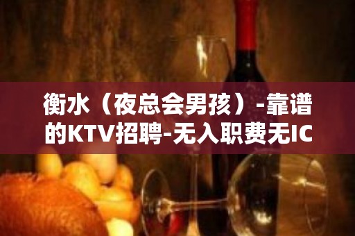 衡水（夜总会男孩）-靠谱的KTV招聘-无入职费无IC卡