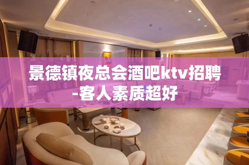 景德镇夜总会酒吧ktv招聘-客人素质超好