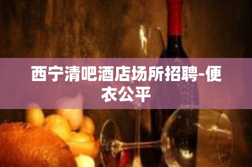 西宁清吧酒店场所招聘-便衣公平