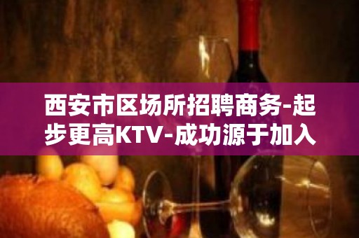 西安市区场所招聘商务-起步更高KTV-成功源于加入我们