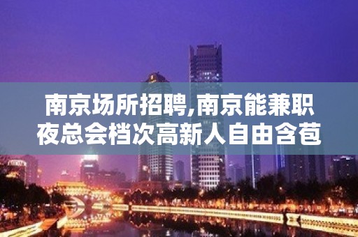 南京场所招聘,南京能兼职夜总会档次高新人自由含苞待放