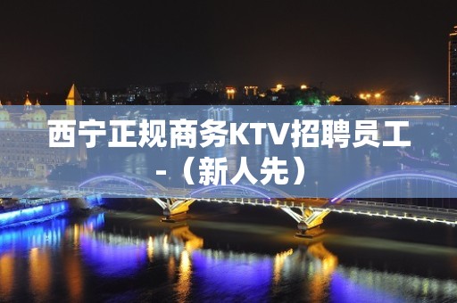 西宁正规商务KTV招聘员工-（新人先）