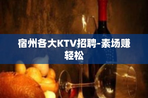 宿州各大KTV招聘-素场赚轻松