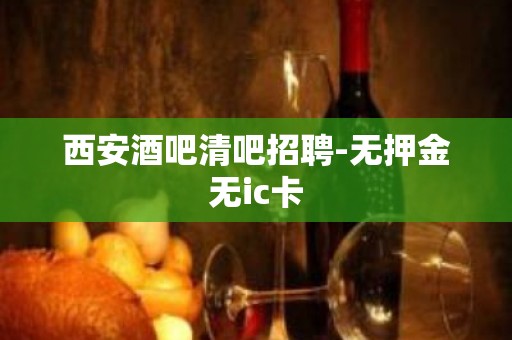 西安酒吧清吧招聘-无押金无ic卡