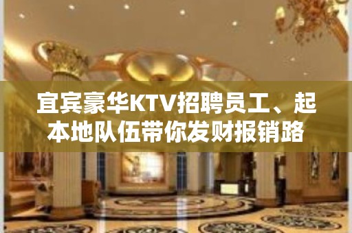 宜宾豪华KTV招聘员工、起本地队伍带你发财报销路