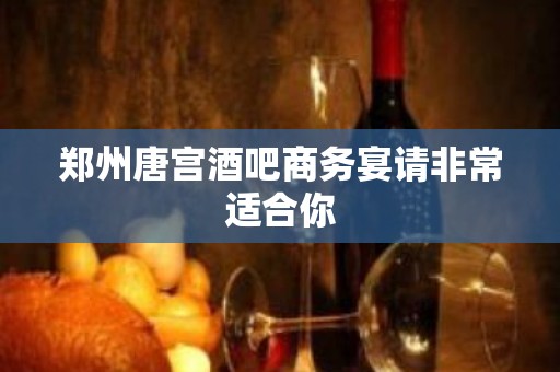 郑州唐宫酒吧商务宴请非常适合你