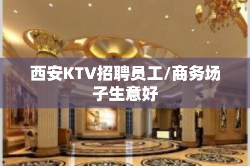 西安KTV招聘员工/商务场子生意好