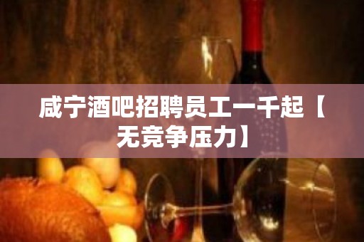 咸宁酒吧招聘员工一千起【无竞争压力】