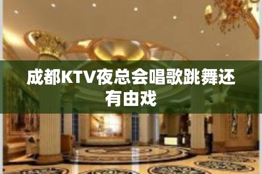 成都KTV夜总会唱歌跳舞还有由戏