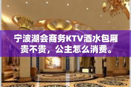 宁波湖会商务KTV酒水包厢贵不贵，公主怎么消费。