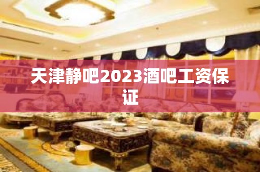 天津静吧2023酒吧工资保证