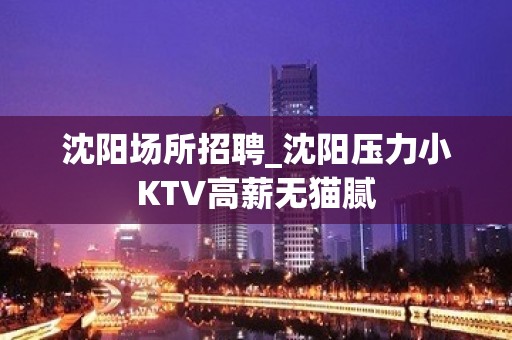 沈阳场所招聘_沈阳压力小KTV高薪无猫腻