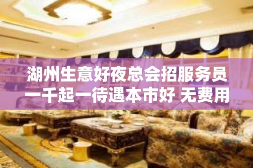 湖州生意好夜总会招服务员一千起一待遇本市好 无费用