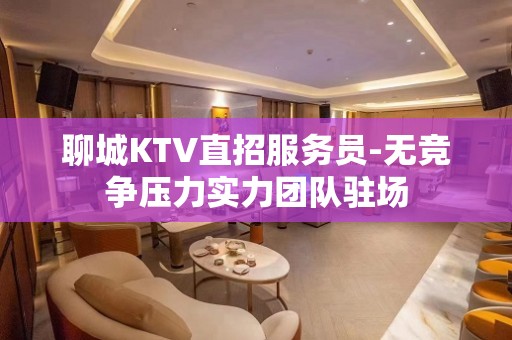 聊城KTV直招服务员-无竞争压力实力团队驻场