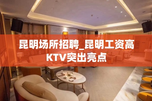 昆明场所招聘_昆明工资高KTV突出亮点