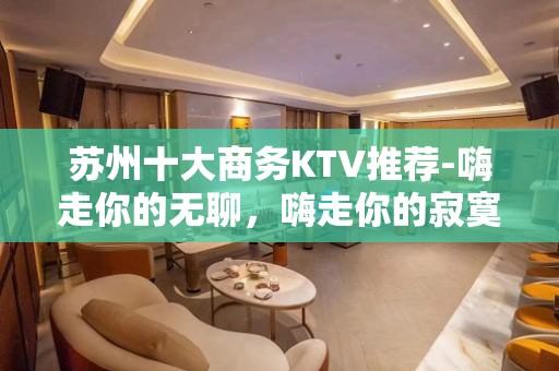 苏州十大商务KTV推荐-嗨走你的无聊，嗨走你的寂寞