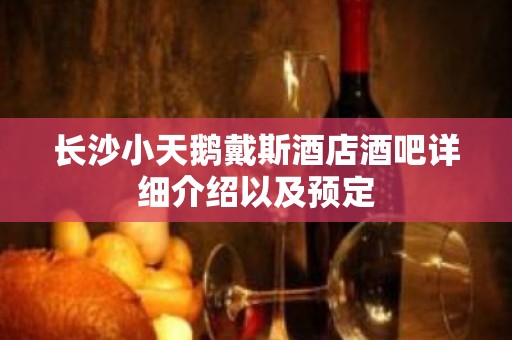 长沙小天鹅戴斯酒店酒吧详细介绍以及预定