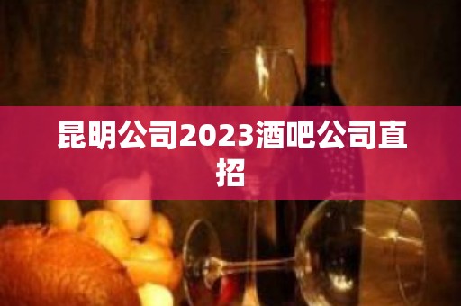 昆明公司2023酒吧公司直招