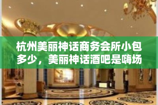 杭州美丽神话商务会所小包多少，美丽神话酒吧是嗨场吗？