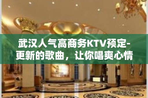 武汉人气高商务KTV预定-更新的歌曲，让你唱爽心情