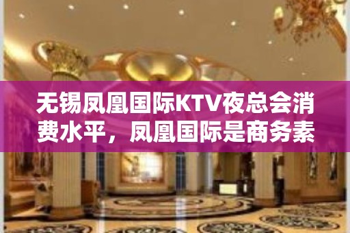 无锡凤凰国际KTV夜总会消费水平，凤凰国际是商务素场。