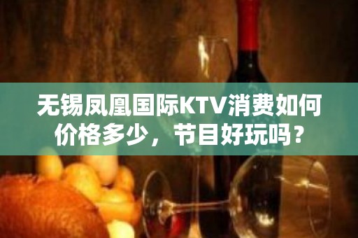 无锡凤凰国际KTV消费如何价格多少，节目好玩吗？