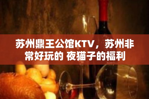 苏州鼎王公馆KTV，苏州非常好玩的 夜猫子的福利