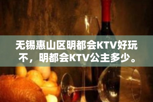 无锡惠山区明都会KTV好玩不，明都会KTV公主多少。