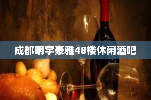 成都明宇豪雅48楼休闲酒吧