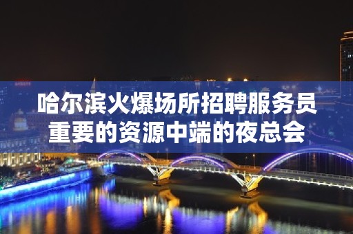 哈尔滨火爆场所招聘服务员重要的资源中端的夜总会