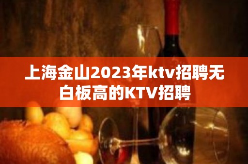 上海金山2023年ktv招聘无白板高的KTV招聘