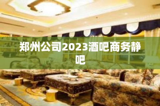 郑州公司2023酒吧商务静吧