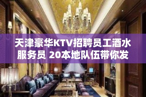 天津豪华KTV招聘员工酒水服务员 20本地队伍带你发财