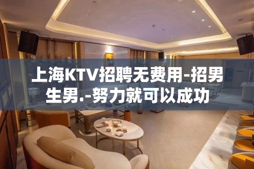 上海KTV招聘无费用-招男生男.-努力就可以成功