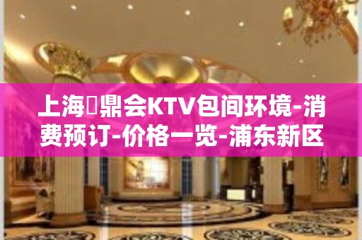 上海沄鼎会KTV包间环境-消费预订-价格一览-浦东新区商务KTV