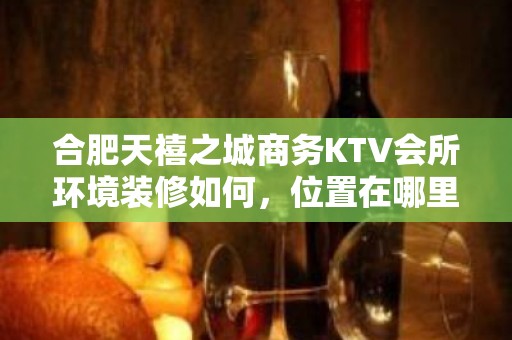 合肥天禧之城商务KTV会所环境装修如何，位置在哪里。