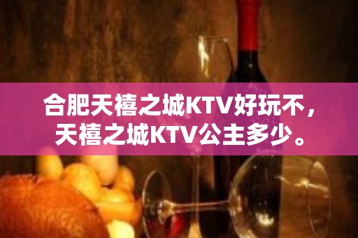 合肥天禧之城KTV好玩不，天禧之城KTV公主多少。