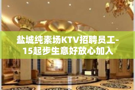 盐城纯素场KTV招聘员工-15起步生意好放心加入