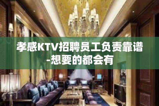 孝感KTV招聘员工负责靠谱-想要的都会有