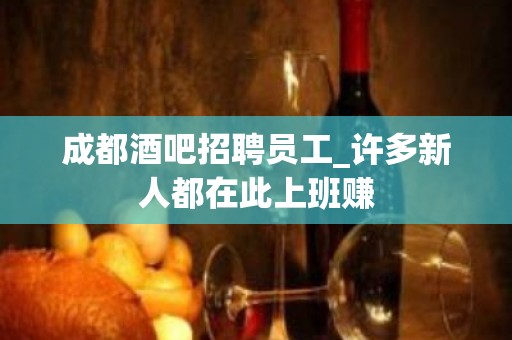 成都酒吧招聘员工_许多新人都在此上班赚