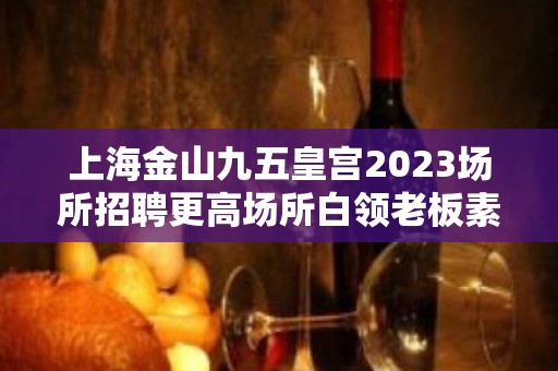 上海金山九五皇宫2023场所招聘更高场所白领老板素质高