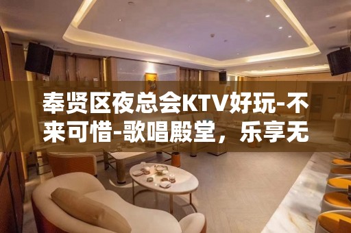 奉贤区夜总会KTV好玩-不来可惜-歌唱殿堂，乐享无限。