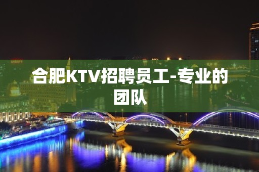 合肥KTV招聘员工-专业的团队