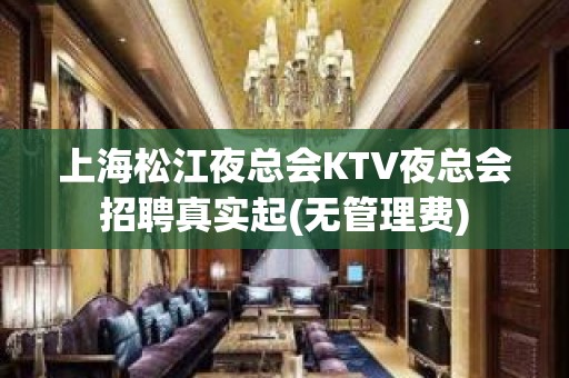 上海松江夜总会KTV夜总会招聘真实起(无管理费)