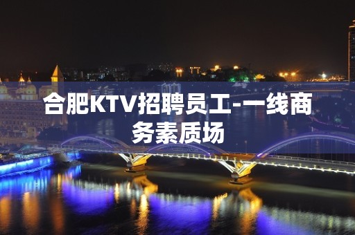 合肥KTV招聘员工-一线商务素质场