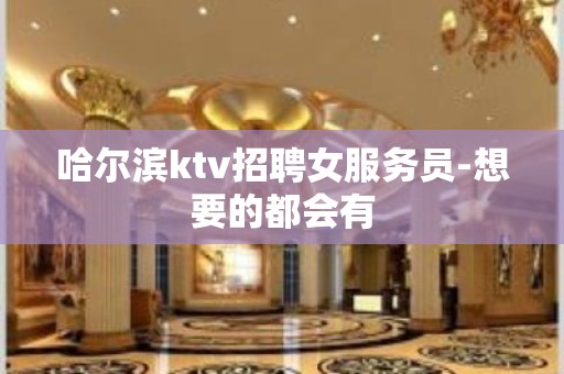 哈尔滨ktv招聘女服务员-想要的都会有